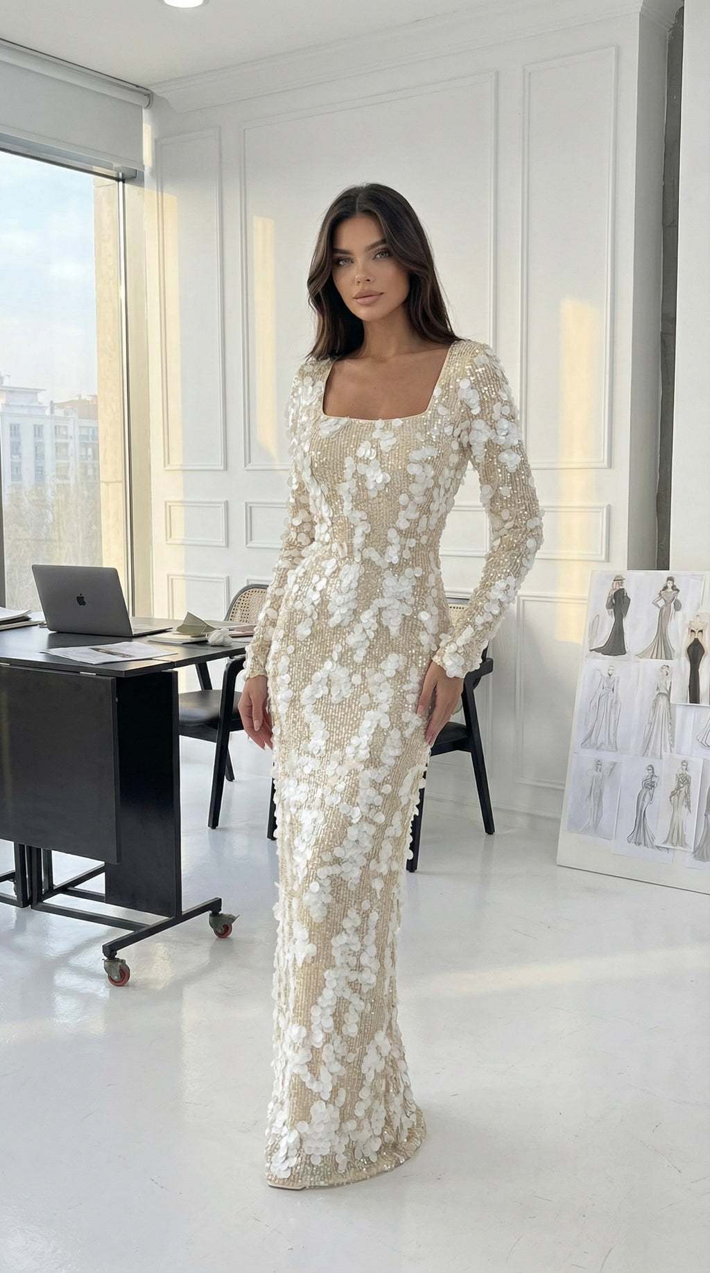 Square dress