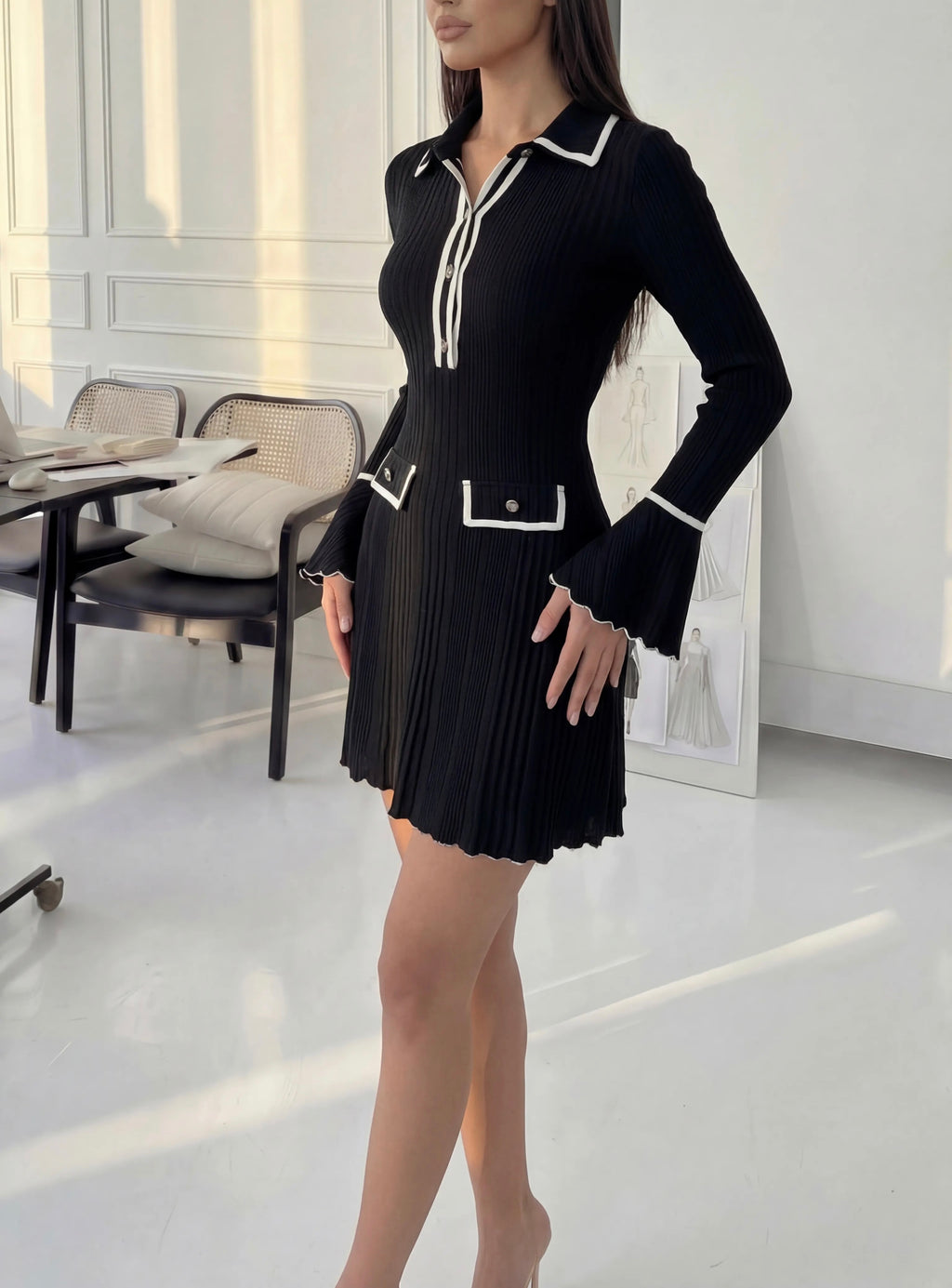 Collar dress