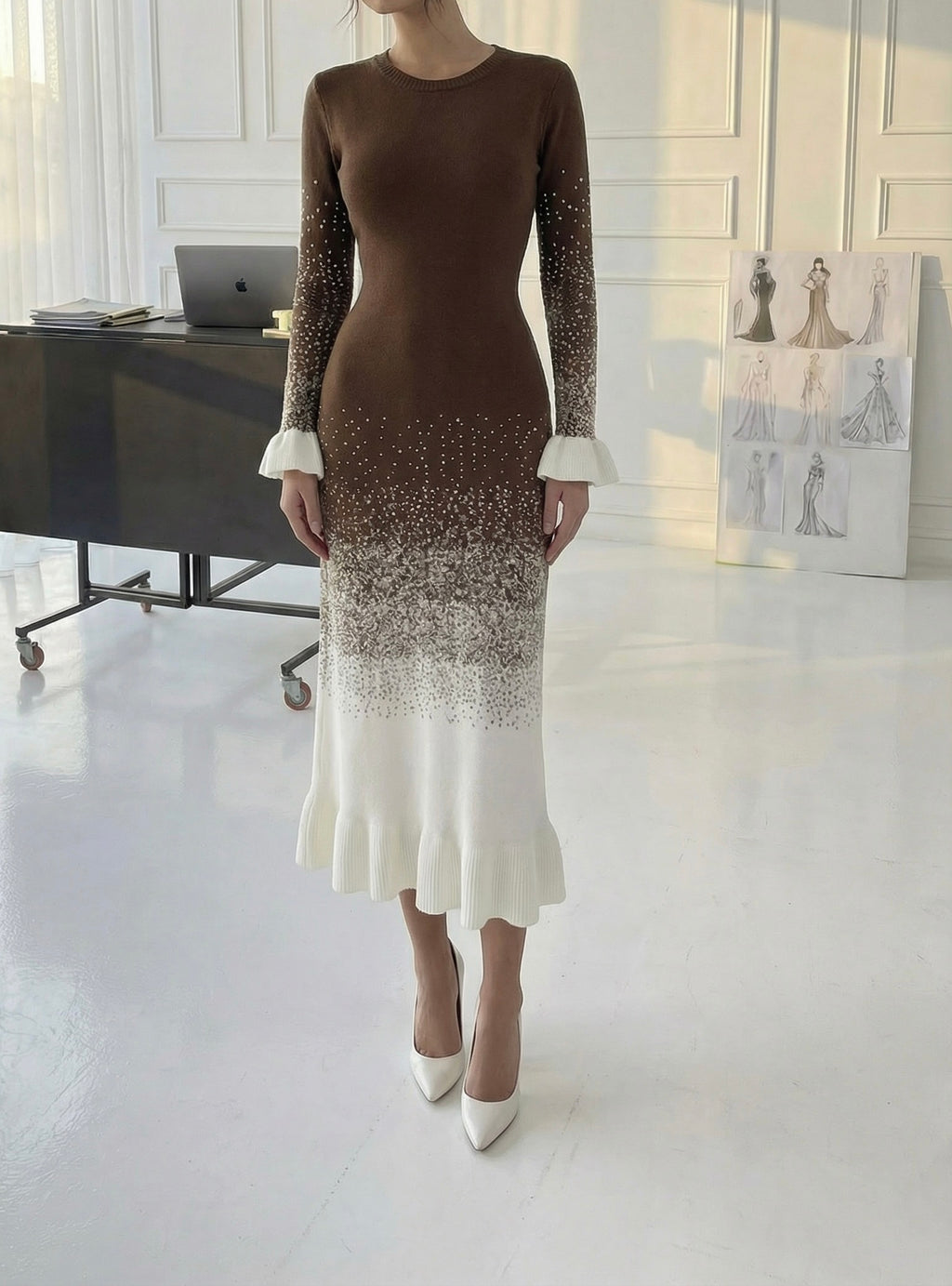 Sweater dress