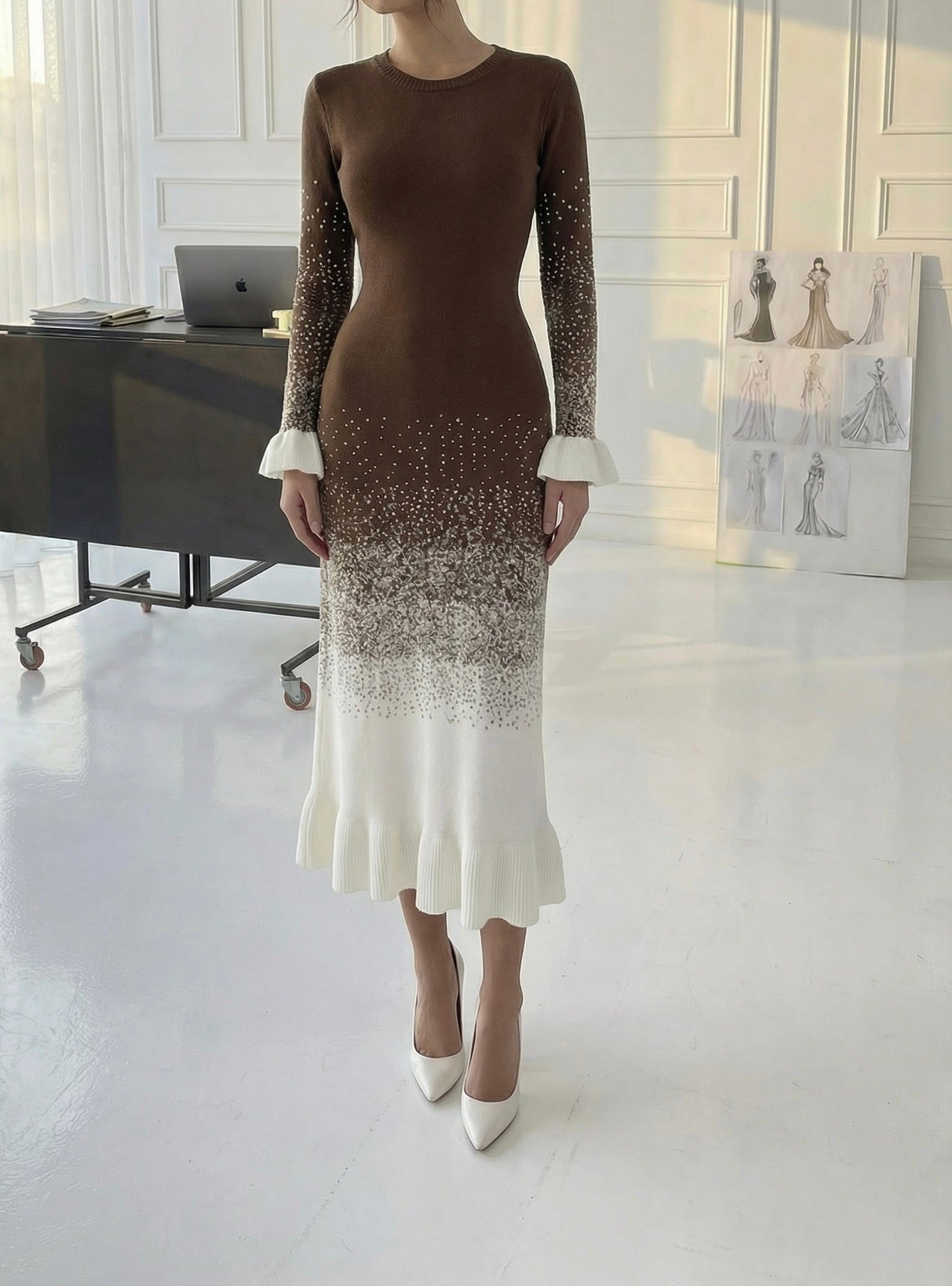 Sweater dress