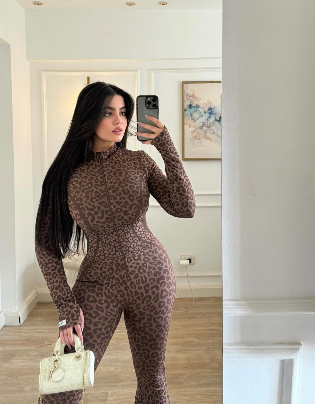 Leopard jumpsuit