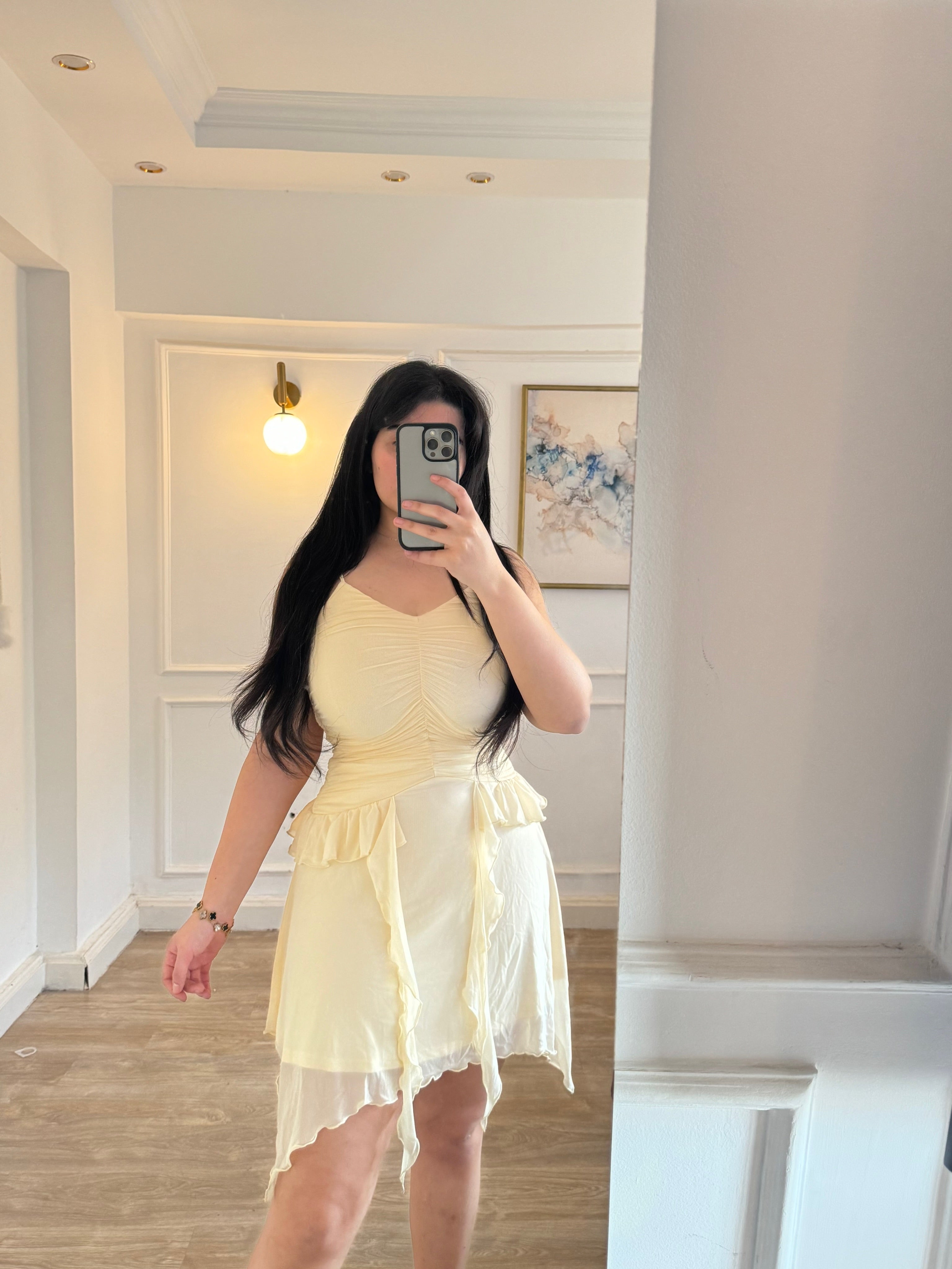 Yellow dress