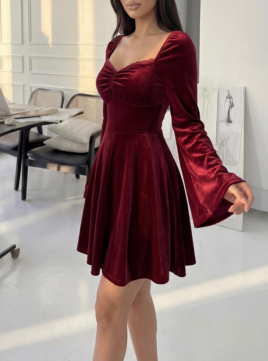 Velvet dress