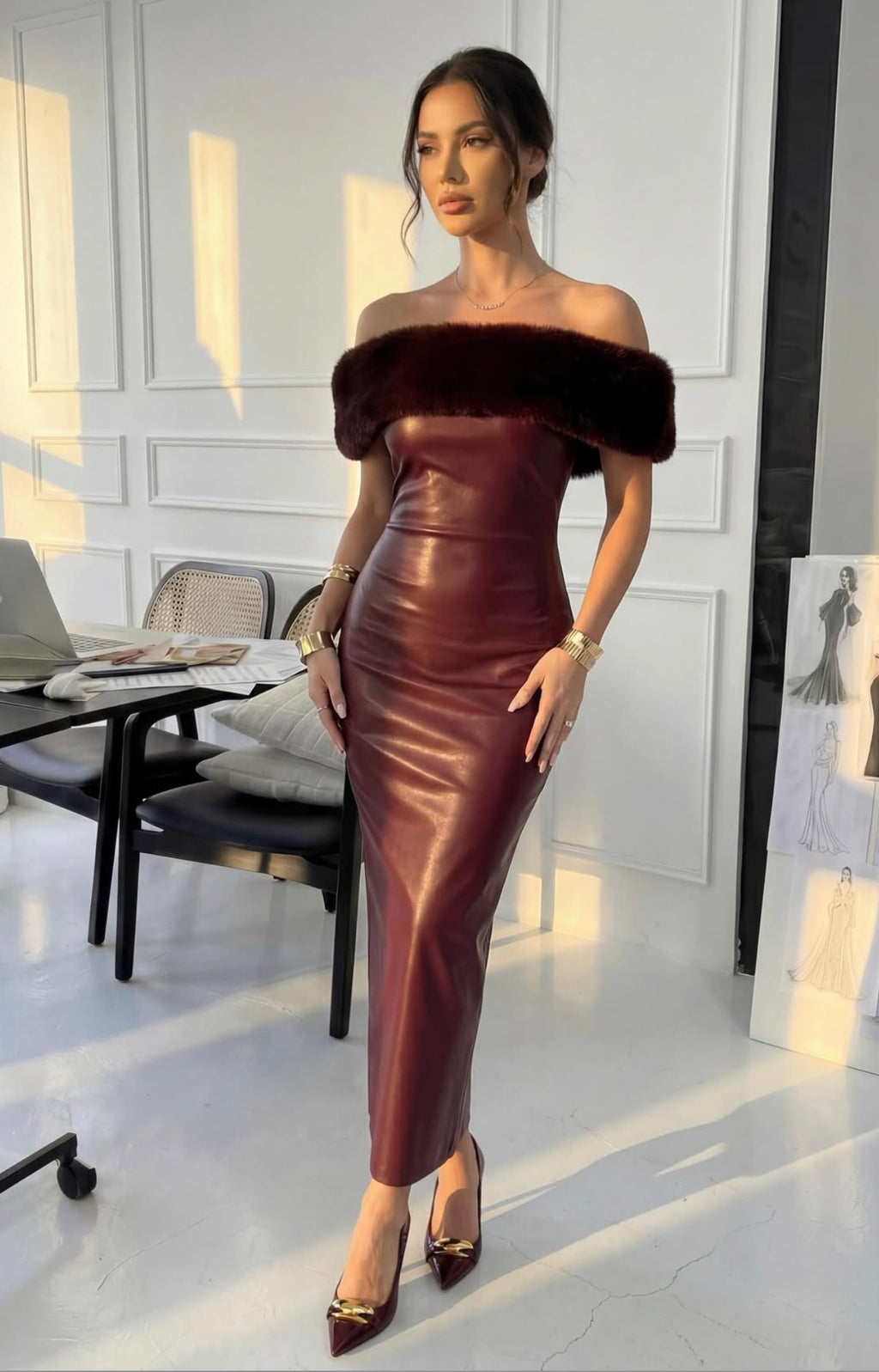 Slim dress