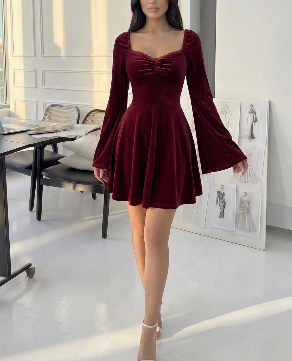 Velvet dress