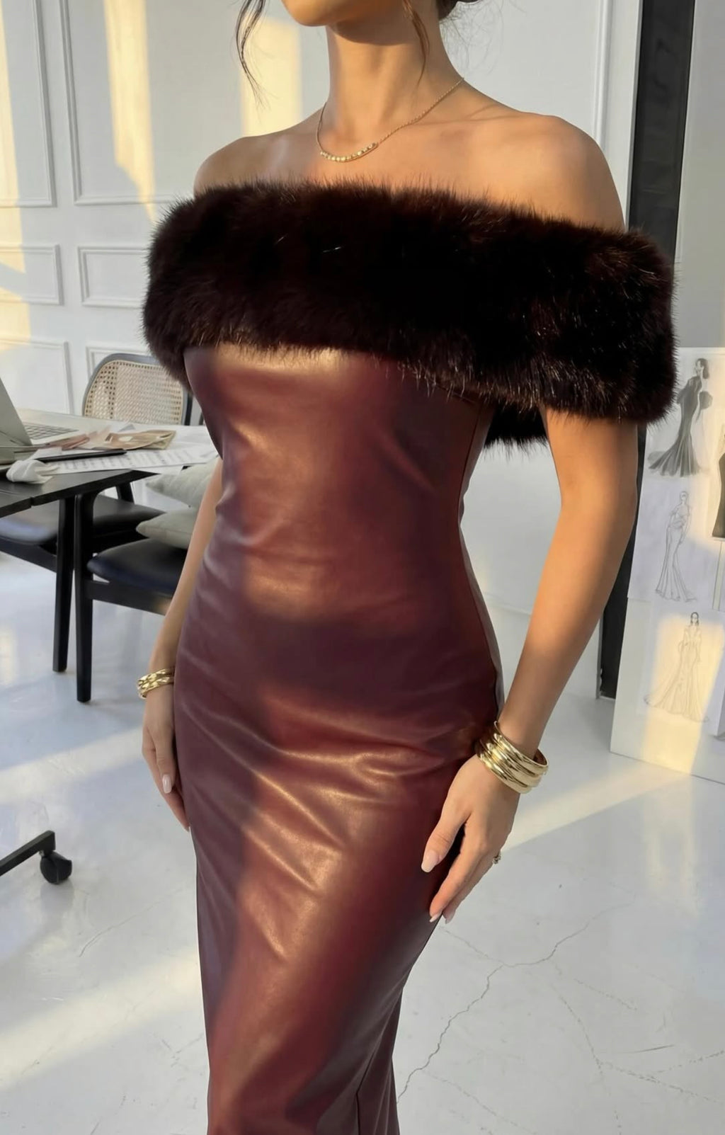 Slim dress